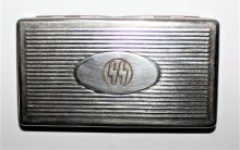 PORTASIGARETTE IN METALLO MARCATO W.SS