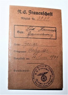 TESSERA ASSOCIATIVA FEMMINILE BDM NGF