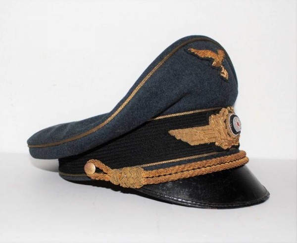 SCHIRMMUTZE GENERAL LUFTWAFFE VISOR CAP EREL