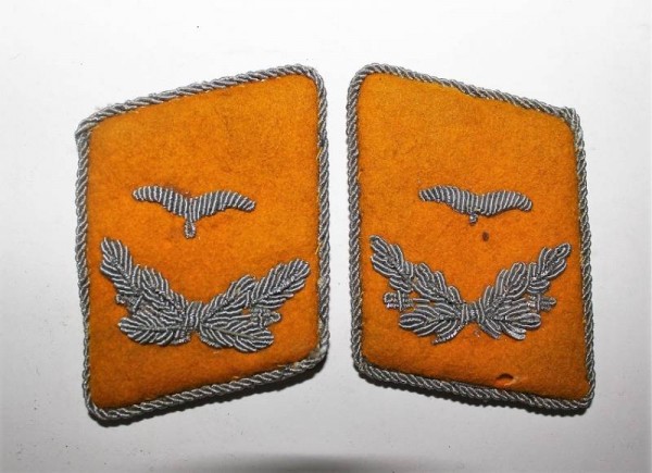 OFFICER�S COLLAR TABS LUFTWAFFE