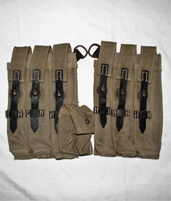 MP38-MP40 CANVAS MAGAZINE POUCHES 