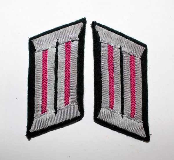 OFFICER�S COLLAR TABS HIGH COMMAND OR VETERINARY