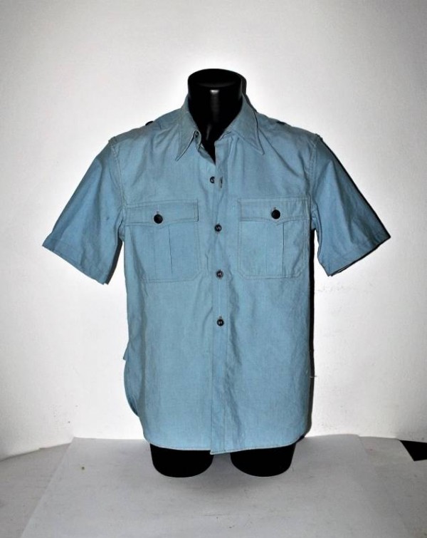 SERVICE BLU COTTON SHIRT LUFTWAFFE