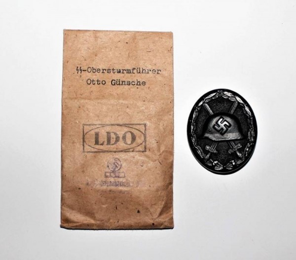 WOUND BADGE 1939 BLACK CLASS