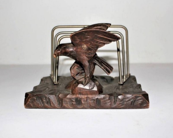 PORTA DOCUMENTI IN LEGNO DA SCRIVANIA