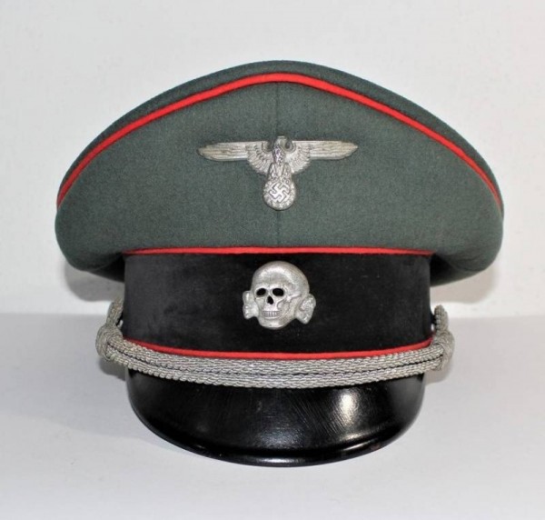 SCHIRMMUTZE UFFCIALE W.SS ARTIGLIERIA