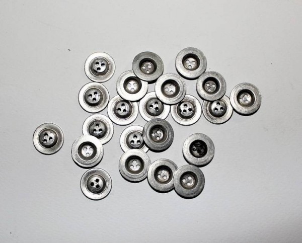 SET BOTTONI ALLUMINIO PER ZELTBAN