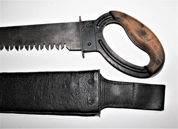WEHRMACHT PIONEER SAW AND SCABARD