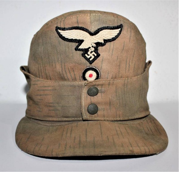 CAMO FIELD CAP M43 LUFTWAFFE HERMANN GORING