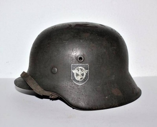 HELMET M42 POLICE DUBLE DEKAL