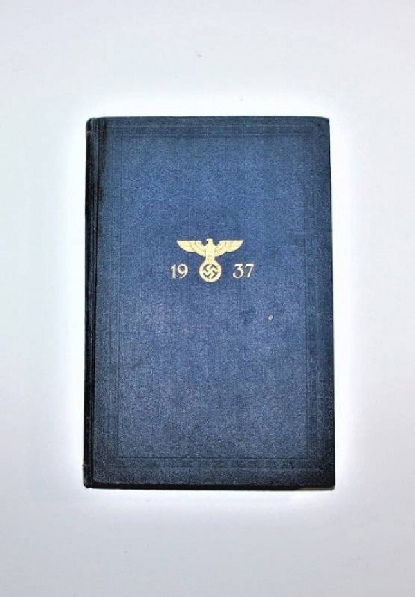 LIBRO CLASSIFICAZIONE DELLA KRIEGSMARINE EDIZIONE 1937