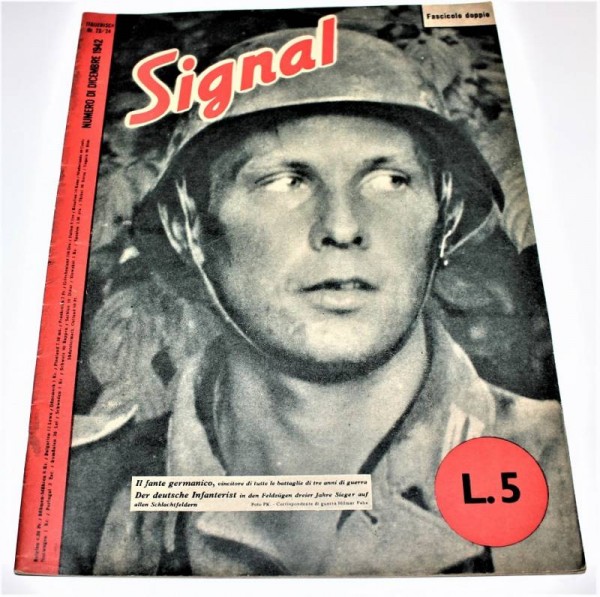 RIVISTA SIGNAL DICEMBRE 1942 N�23-24 FASCICOLO DOPPIO