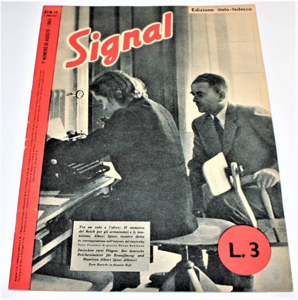 RIVISTA SIGNAL AGOSTO 1943 N�15