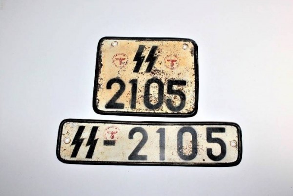 SS LICENCE PLATES FOR CAR