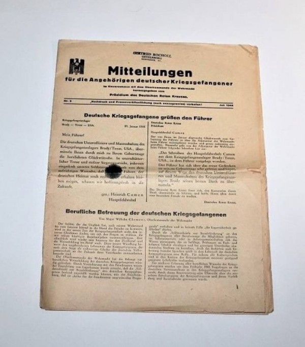 GIORNALE INFORMATIVO CROCE ROSSA LUGLIO 1944 N�2