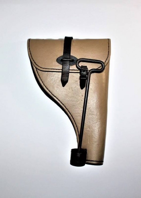 LP 38 FLARE GUN HOLSTER AND CLEANING ROD