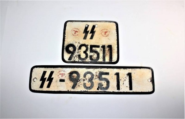 SS LICENCE PLATES FOR CAR