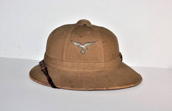 TROPICAL PITH HELMET LUFTWAFFE DAK