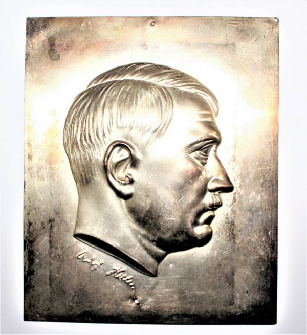 SQUARE IN PRINTED SHEET ADOLF HITLER