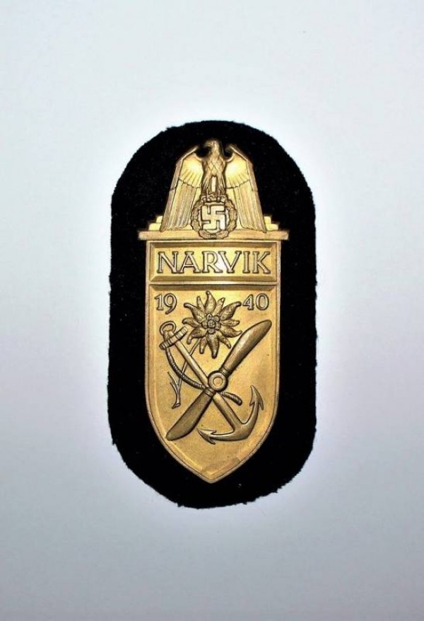 SCUDETTO DA BRACCIO NARVIK GRADO ORO