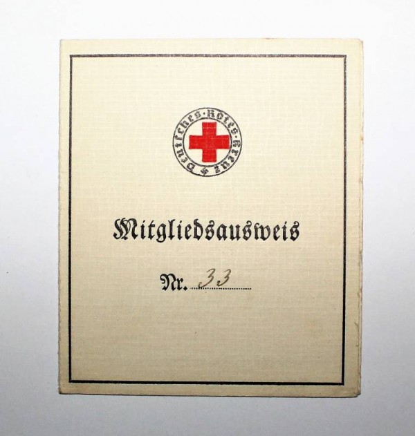 RED CROSS CARD