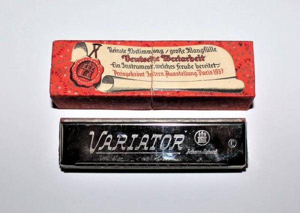GERMAN WEHRMACHT HARMONICA 
