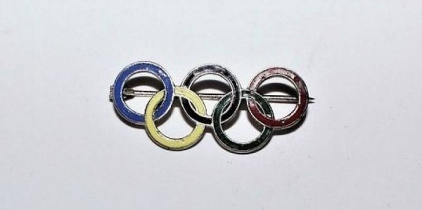 DISTINTIVO GIOCHI OLIMPICI BERLINO 1936