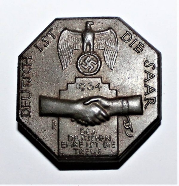 DISTINTIVO-PIN COMMEMORATIVO NSDAP SAAR 1934