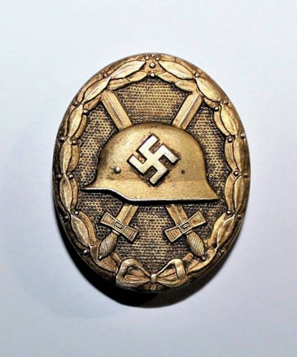 DISTINTIVO DA FERITO IN ORO