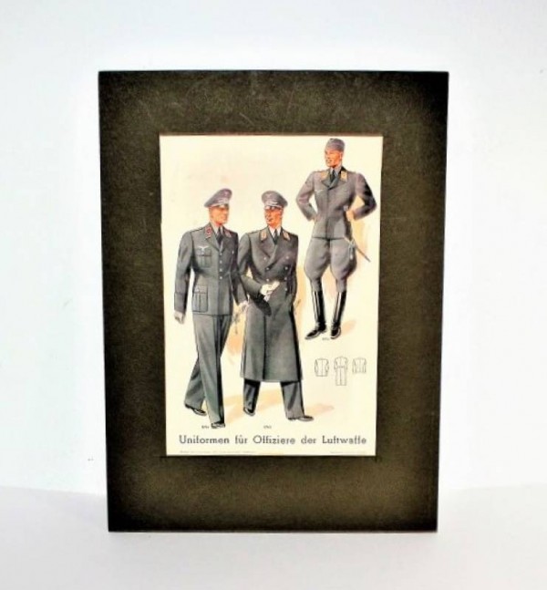 QUADRETTO ESPOSITIVO DI SARTORIA LUFTWAFFE