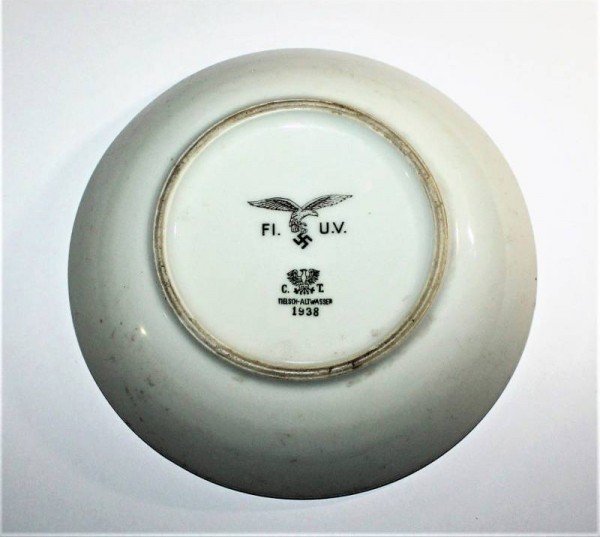 PIATTINO IN PORCELLANA DELLA LUFTWAFFE
