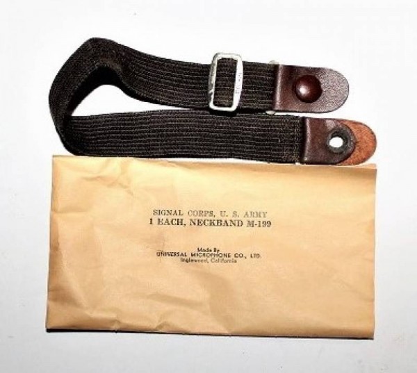 US ARMY CINTURINO PER LARINGOFONO M-199