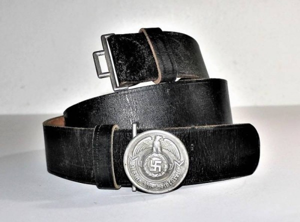 SS OFFICER BELT AND BUCKLE
