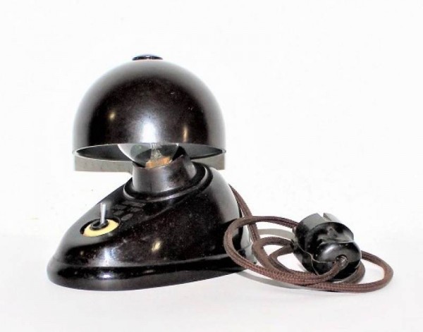 BAKELITE LAMP OFFICE W.SS-WH-LW