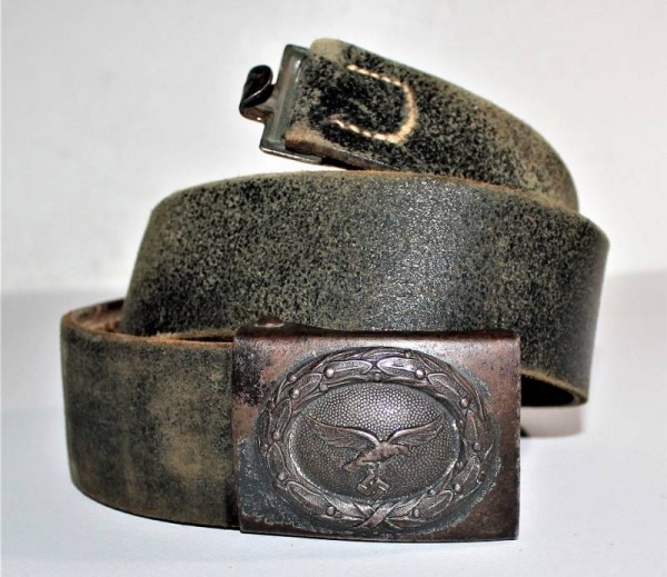 CINTURONE E FIBBIA DA TRUPPA DELLA LUFTWAFFE
