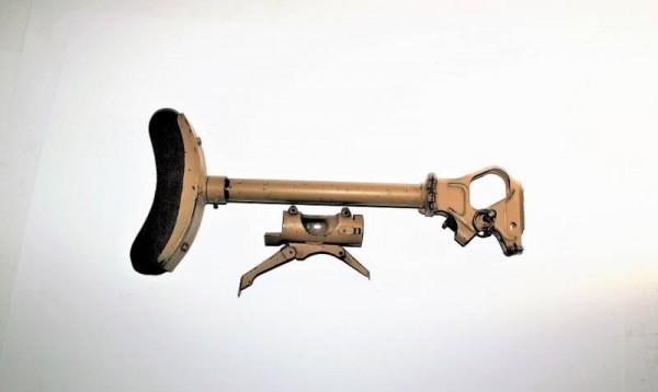 GERMAN FLARE PISTOL STOCK WITH SIGHT  
