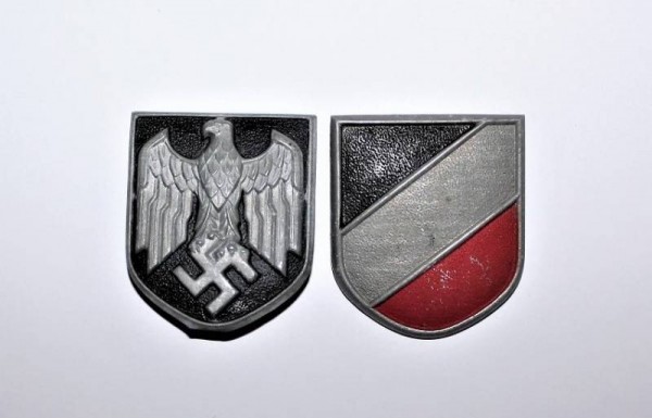 TROPICAL DAK SET INSIGNA PITH HELMET WEHRMACHT