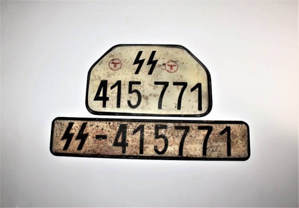 SS LICENCE PLATES FOR TRUCK